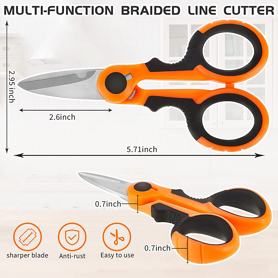 WALK FISH Japanese 420 Stainle - огляд і ціна Fishing Line Cutter