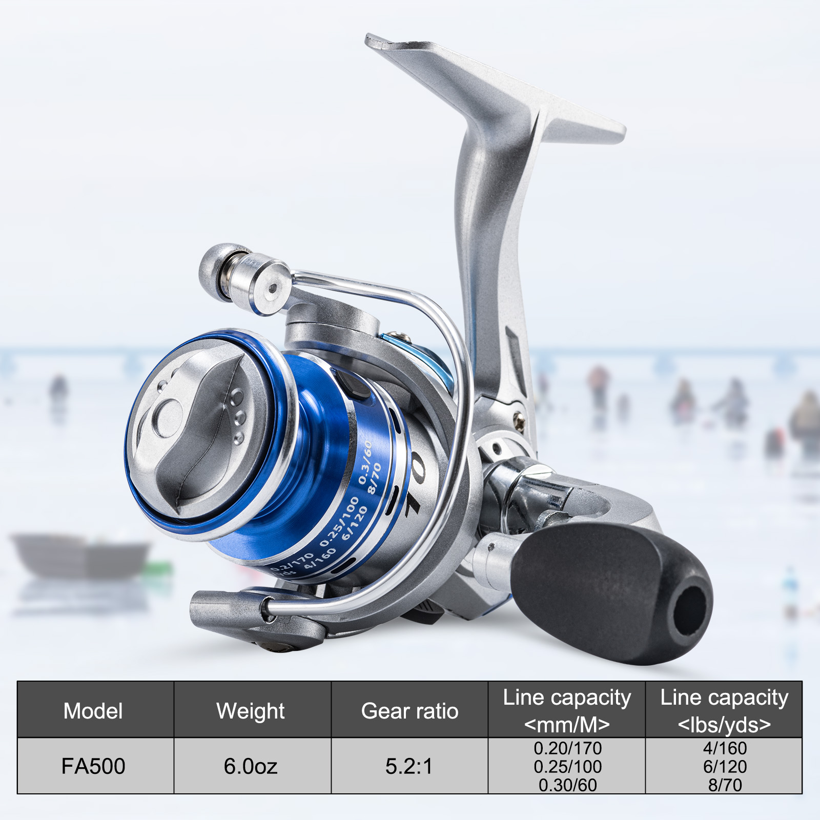 Goture New Ice Fishing Reels W - огляд і ціна Ice Fishing Line