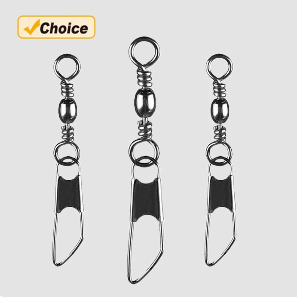 50Pcs Stainless Steel Snap Swi - огляд і ціна Freshwater Line
