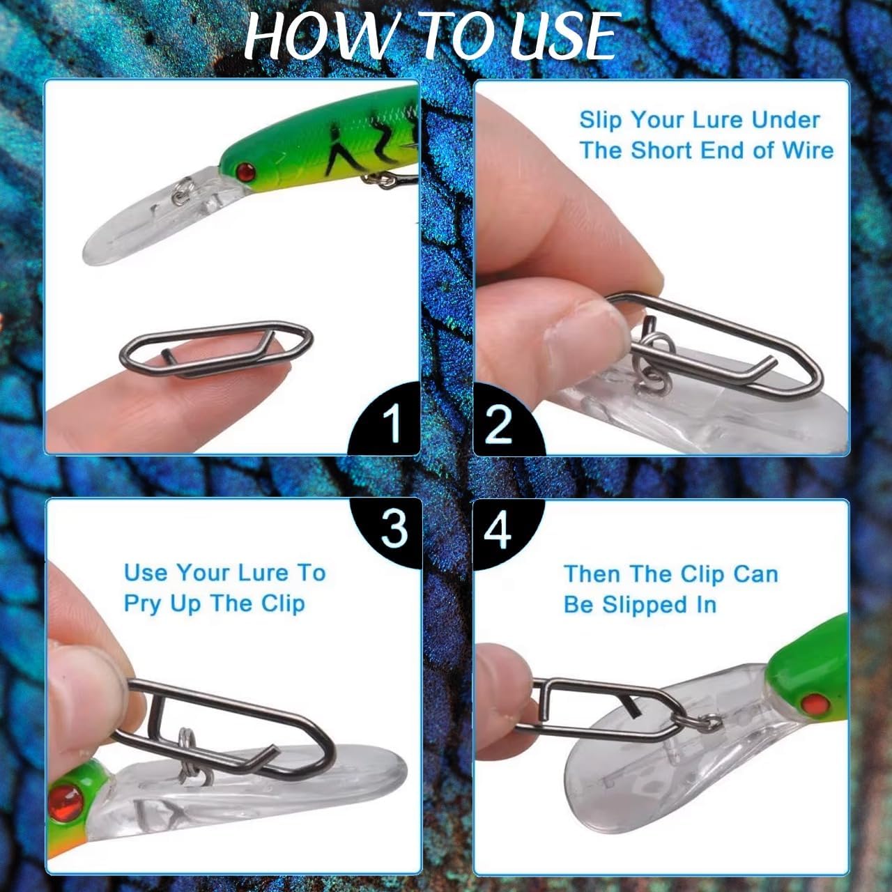 9KM Fishing Snap Kit 110pcs Po - огляд і ціна Freshwater Line