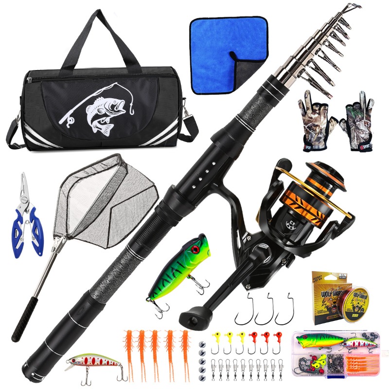 Carbon Fiber Telescopic Fishin - огляд і ціна Freshwater Line