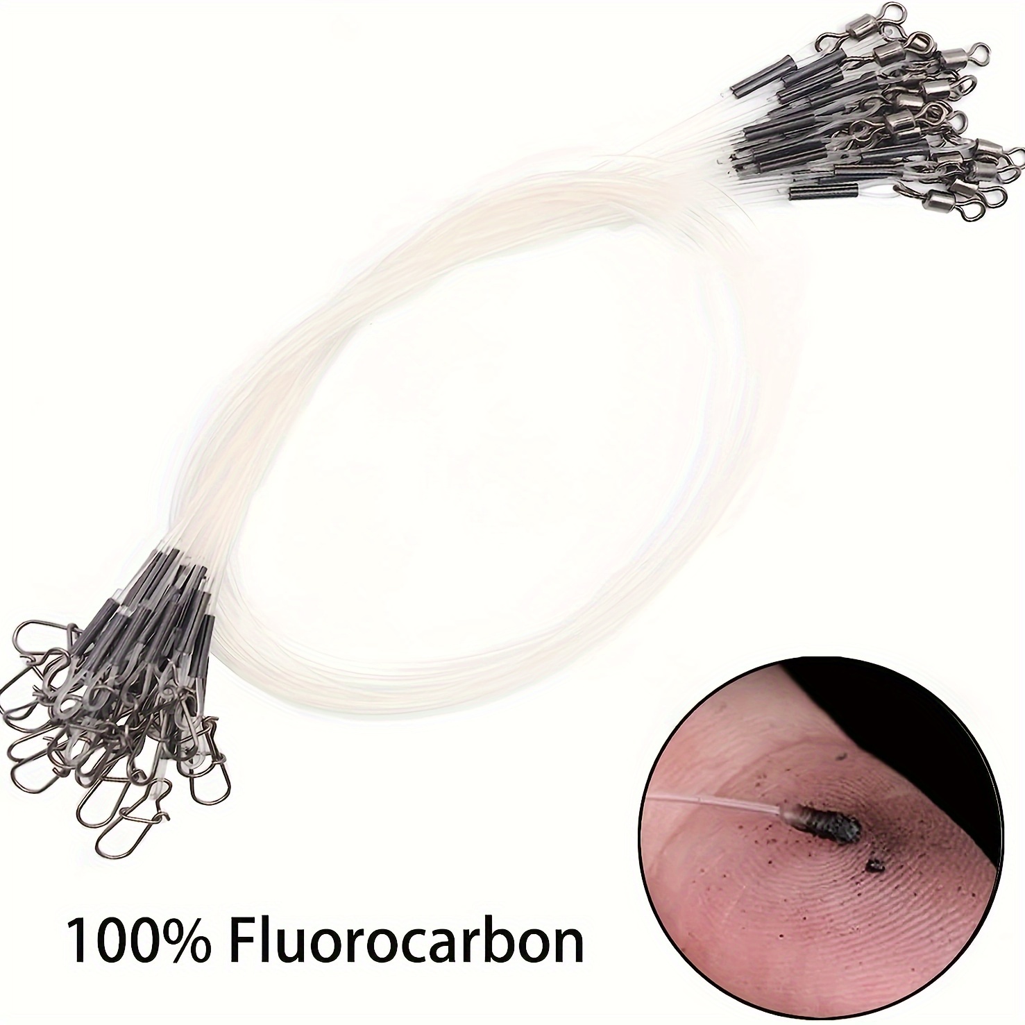 100%Fluorocarbon fishing line  - огляд і ціна Fluorocarbon Line